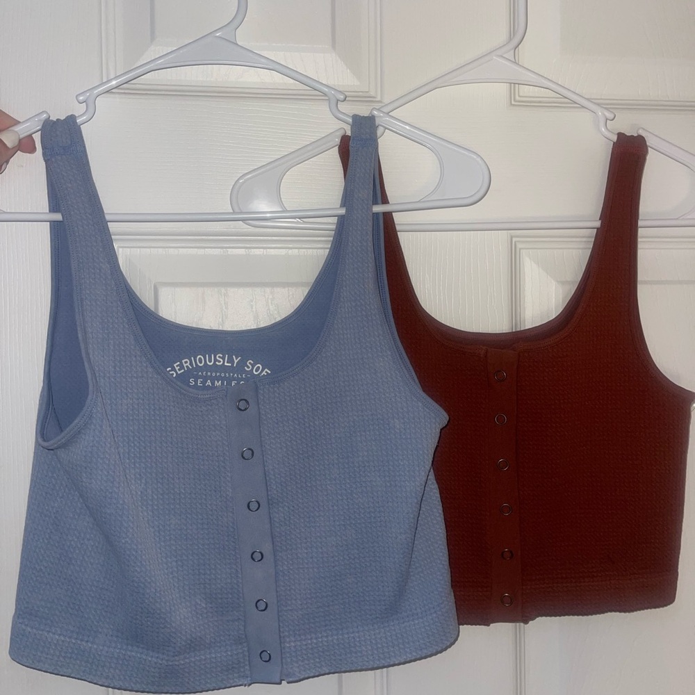 AEROPOSTALE TANK TOP BUNDLE 💙🤎